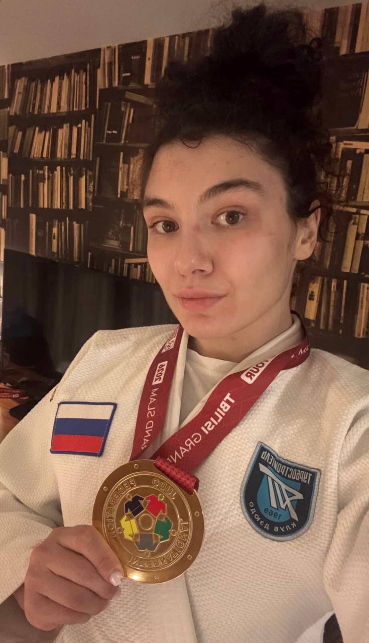 Победительница Большого шлема Мадина Таймазова