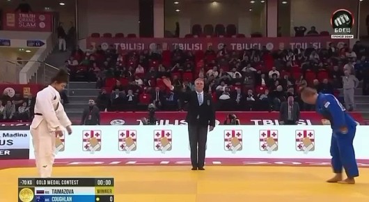 Мадина Таймазова завоевала золото турнира «Большой шлем»