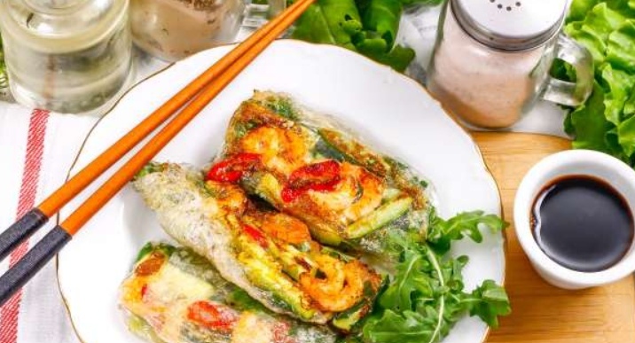 Сочные спринг-роллы с креветками: быстро и вкусно