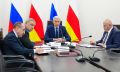 Председатель Правительства РСО – Алания Борис Джанаев принял участие в совещании под председательством руководителя Федеральной службы по гидрометеорологии и мониторингу окружающей среды Игоря Шумакова.