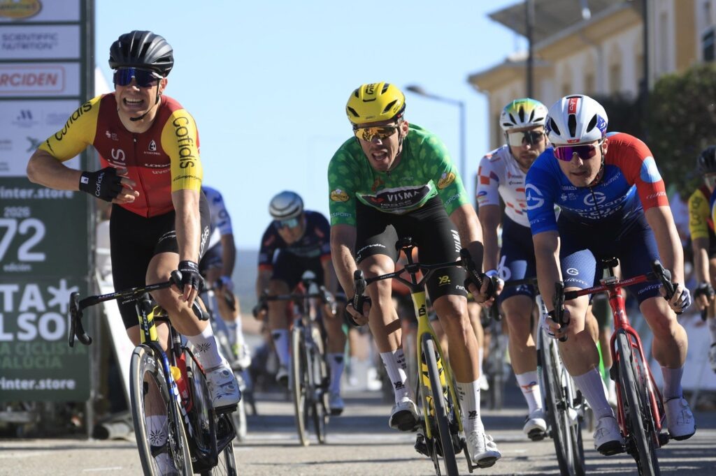 Фретин триумфирует на этапе «Вуэльты Андалусии», Лапорт — на пьедестале