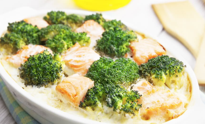 Как запечь сёмгу с брокколи и сыром: вкус и польза в каждом укусе