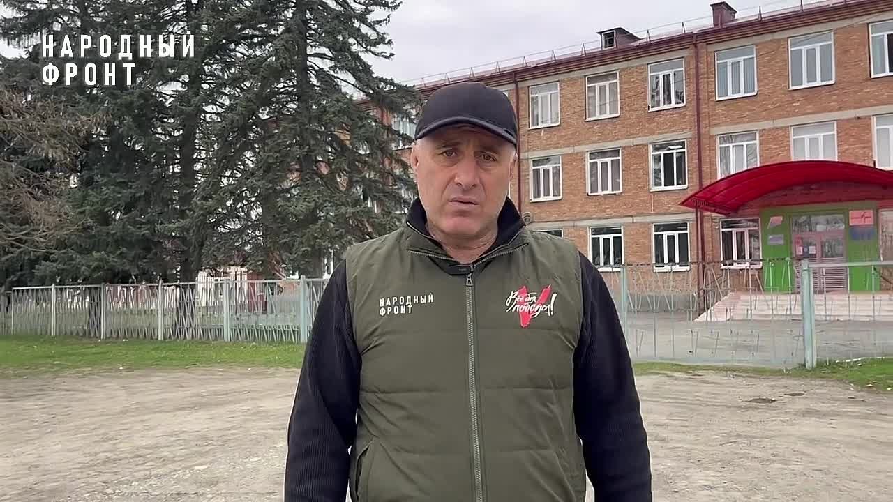 "Дорога в школу" в селении Зильги: въезд со стороны трассы отремонтирован, на очереди — тротуар