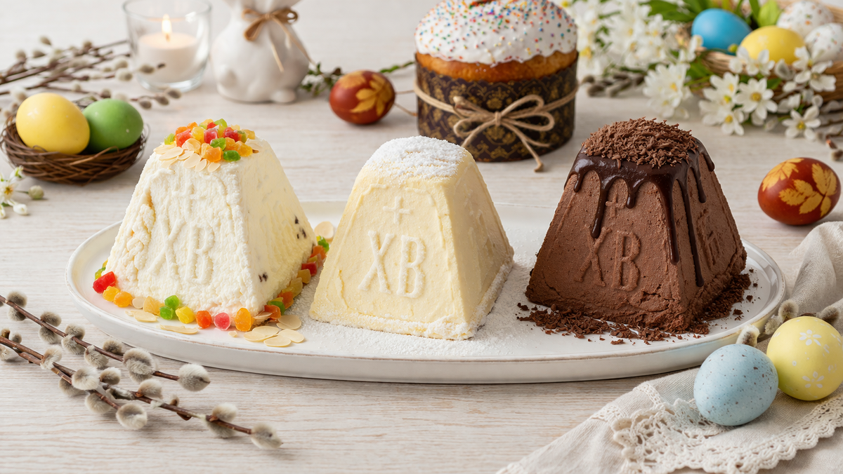 Творожная пасха: три простых рецепта для вашего праздничного стола