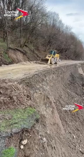 На участке дороги между селениями Тарское и Октябрьское оборудовали временный переход