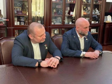 Сегодня встретился с Героями России – участниками специальной военной операции из регионов нашей страны: Александром Палящим, Алексеем Безруковым и Николаем Будько