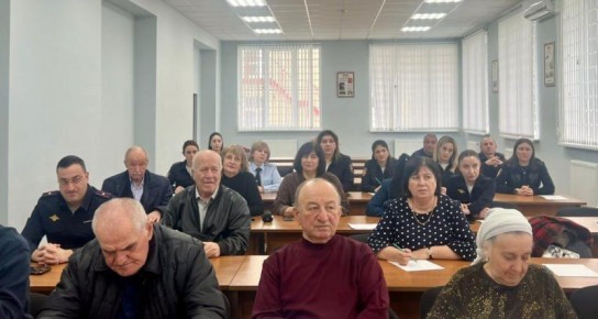 В Северной Осетии ветераны Пригородного районного отдела полиции подвели итоги работы и наметили планы на будущее