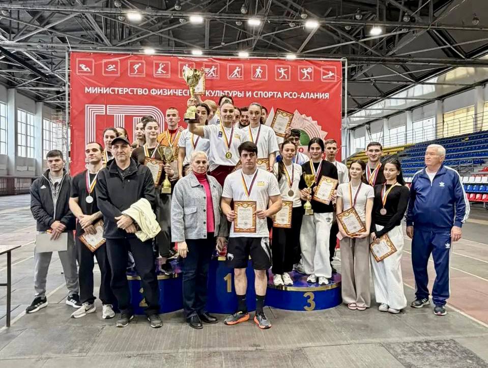 Команда СОГУ - победитель регионального фестиваля ГТО