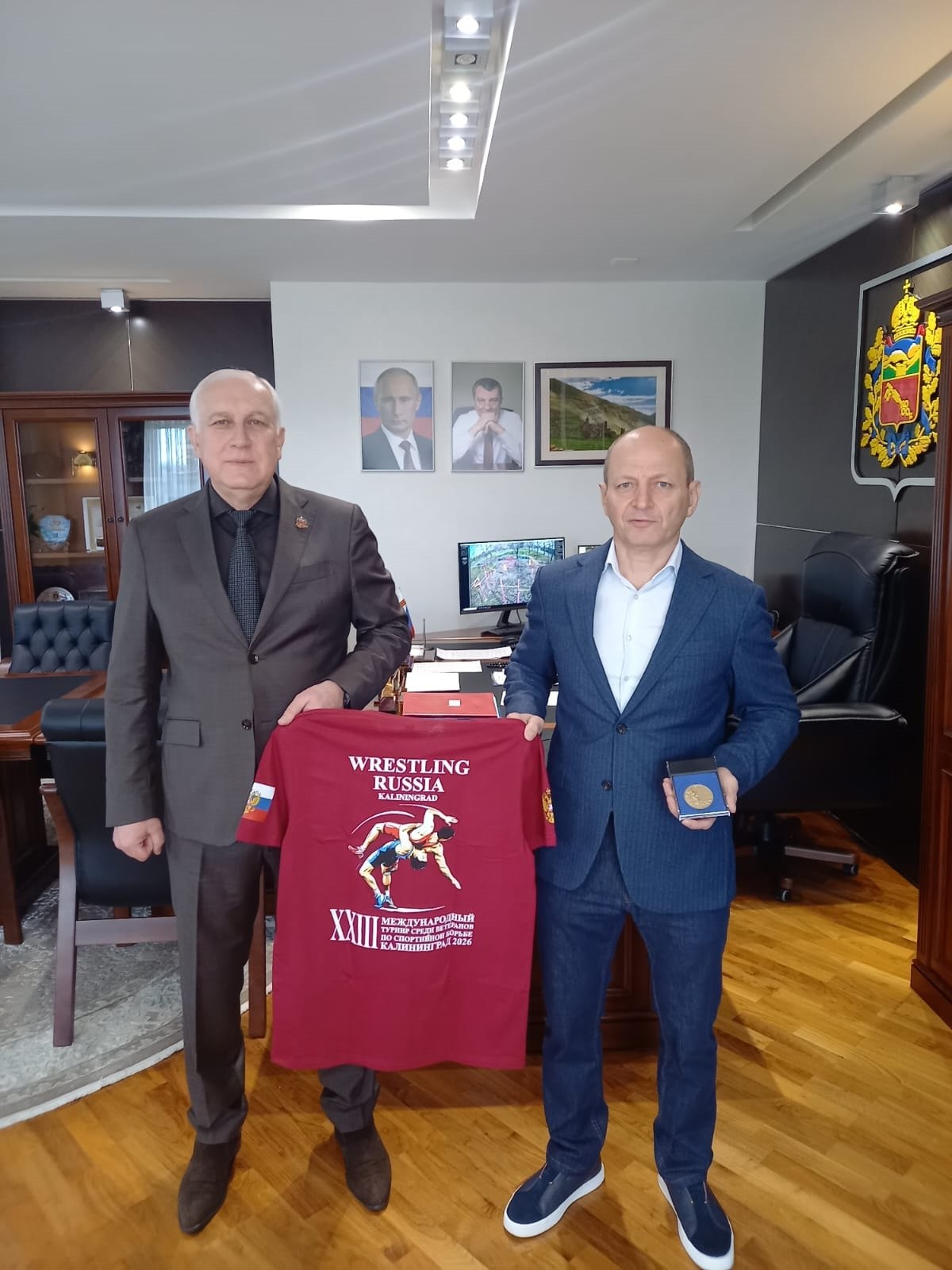 «Собрался и победил». Альберт Мамсуров завоевал золото на международном турнире в Калининграде В Калининграде завершился XXIII Международный турнир по спортивной борьбе среди ветеранов, посвященный памяти Василия Батечко –...