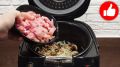 Нежное мясо курицы с грибами и сладким перцем: идеальное блюдо для мультиварки