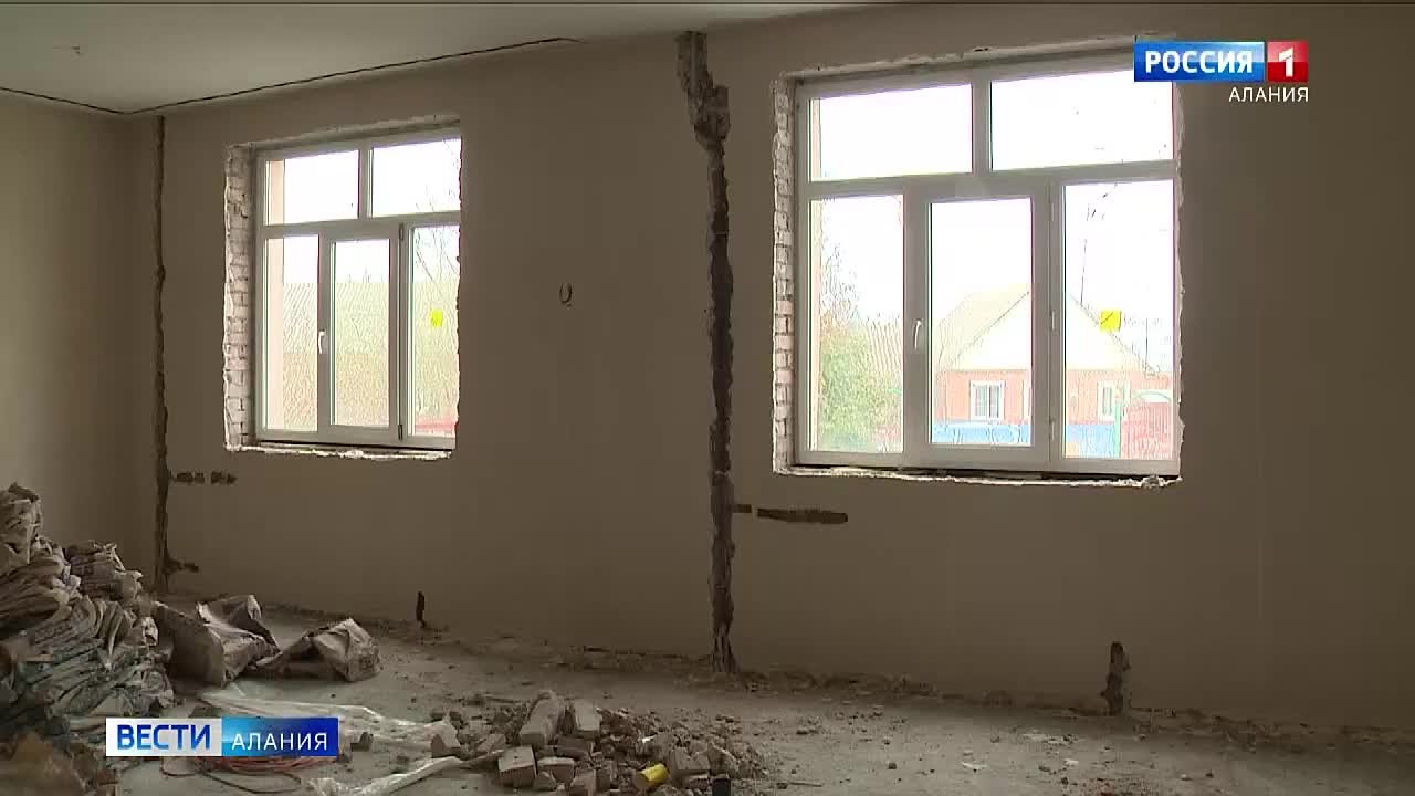 Детский сад №5 в Беслане капитально ремонтируют впервые за 20 лет
