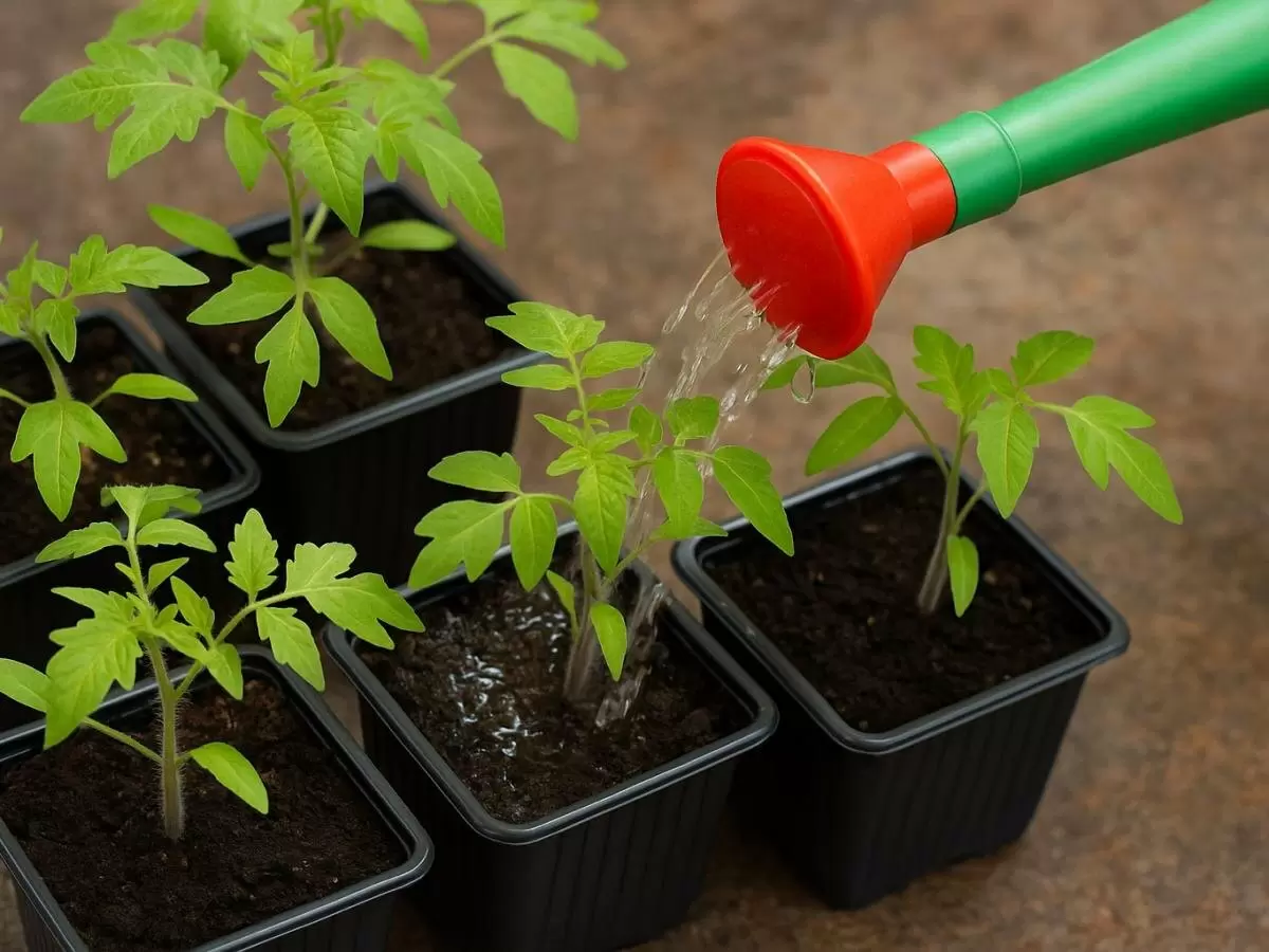 Как кальциевая селитра превращает слабую рассаду томатов в мощные растения