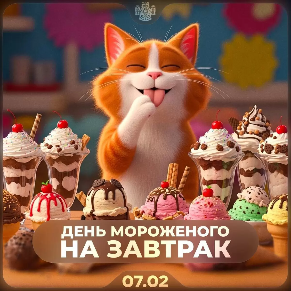 Неожиданный завтрак: сегодня день мороженого