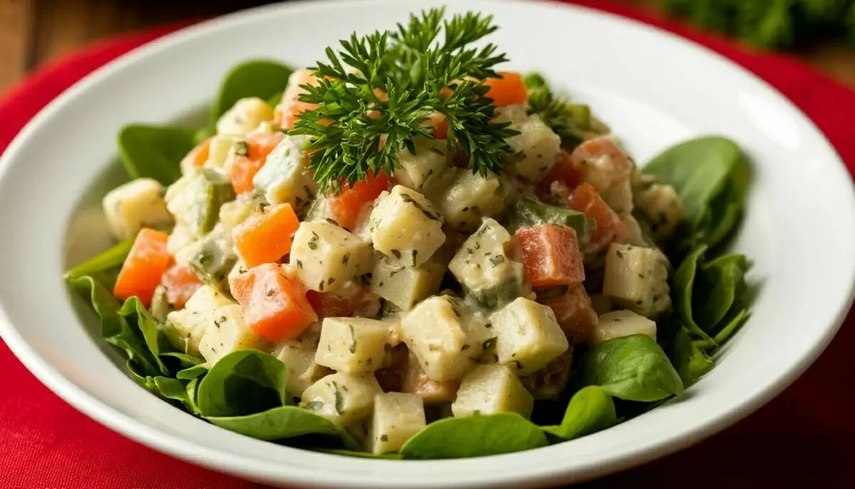 Салат Оливье: старинная традиция в современных вариациях