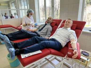 Сотрудники УФСИН России по Республике Северная Осетия — Алания приняли участие в благотворительной донорской акции «Спасая жизни вместе»