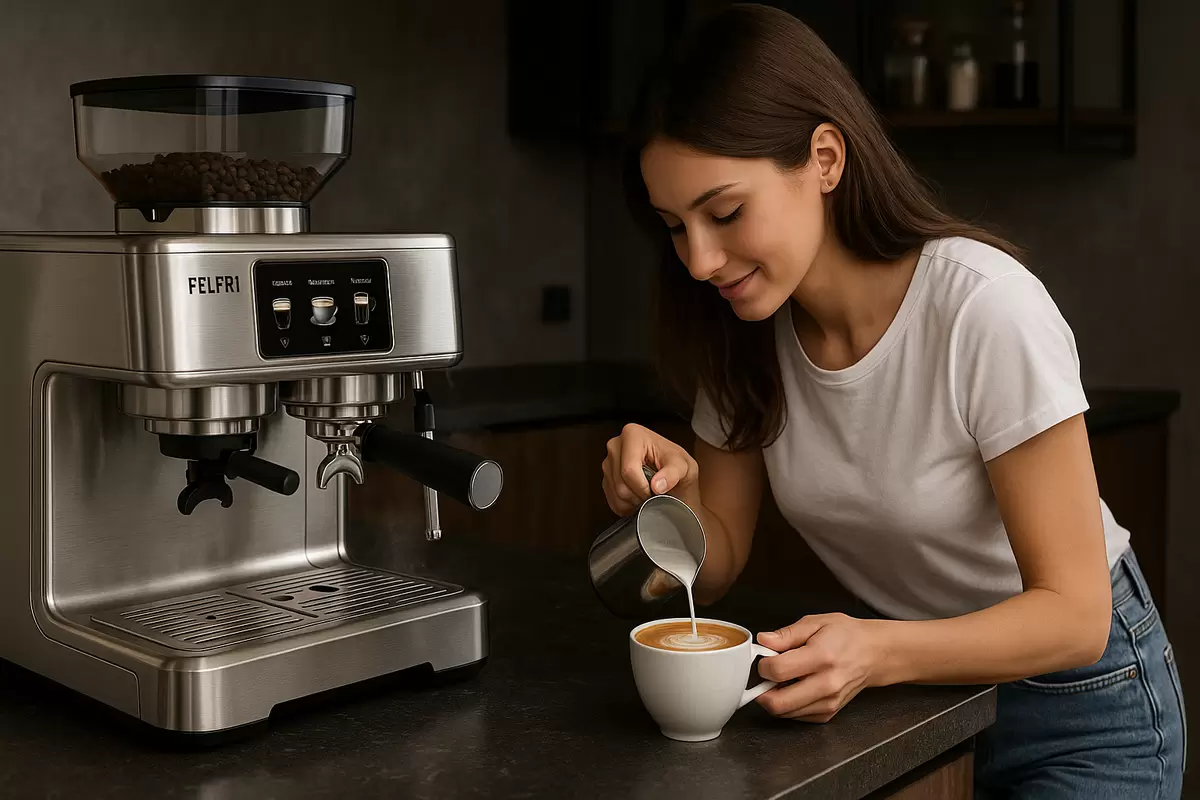 Топовые домашние кофемашины: как выбрать идеальную модель с капучинатором