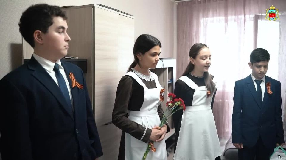 Сегодня посетил ещё одного нашего ветерана Бориса Александровича Созаева