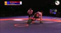 Азамат Тускаев уступил Мусе Мехтиханову со счетом 3-2 на матчевой встрече борцов Осетии и Дагестана в весовой категории до 57 кг