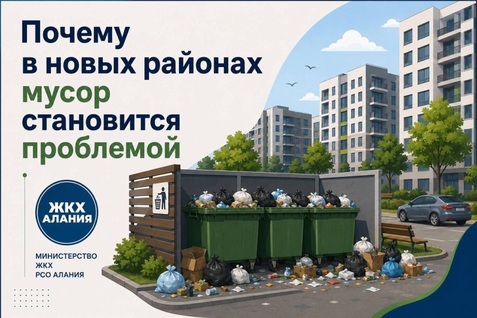 Почему в новых районах мусор становится проблемой?
