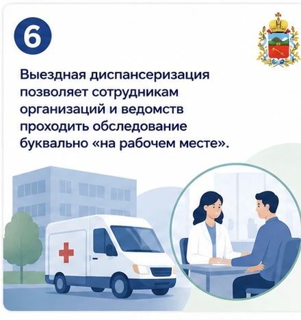 По результатам выездной диспансеризации специалисты ГБУЗ «Поликлиника №1» выявили более 400 пациентов с различными видами заболеваний и с высоким фактором риска По результатам выездной диспансеризации специалисты ГБУЗ «Поликлиника №1» выявили более 400 пациентов с различными видами заболеваний и с высоким фактором риска