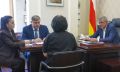 Глава РСО – Алания Сергей Меняйло провел прием по личным вопросам для членов семей участников специальной военной операции, которые обратились к руководителю региона за содействием