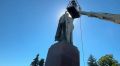 Памятник основоположнику осетинской литературы Коста Хетагурову очистили от загрязнений