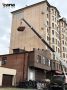 В доме на Алагирской во Владикавказе начали демонтировать аварийный участок фасада