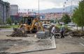 Продолжаем благоустраивать аллею в Московском микрорайоне по ул. Шамиля Джикаева