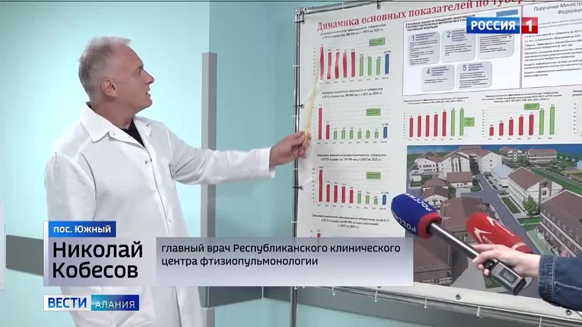 За десять лет заболеваемость туберкулезом в Северной Осетии снизилась вдвое