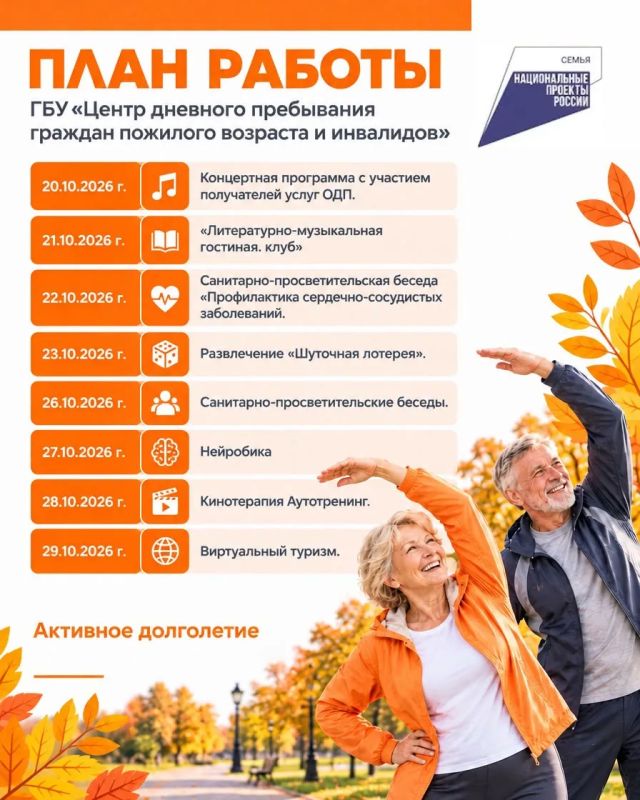 «Активное долголетие»: время для себя и новых увлечений «Активное долголетие»: время для себя и новых увлечений