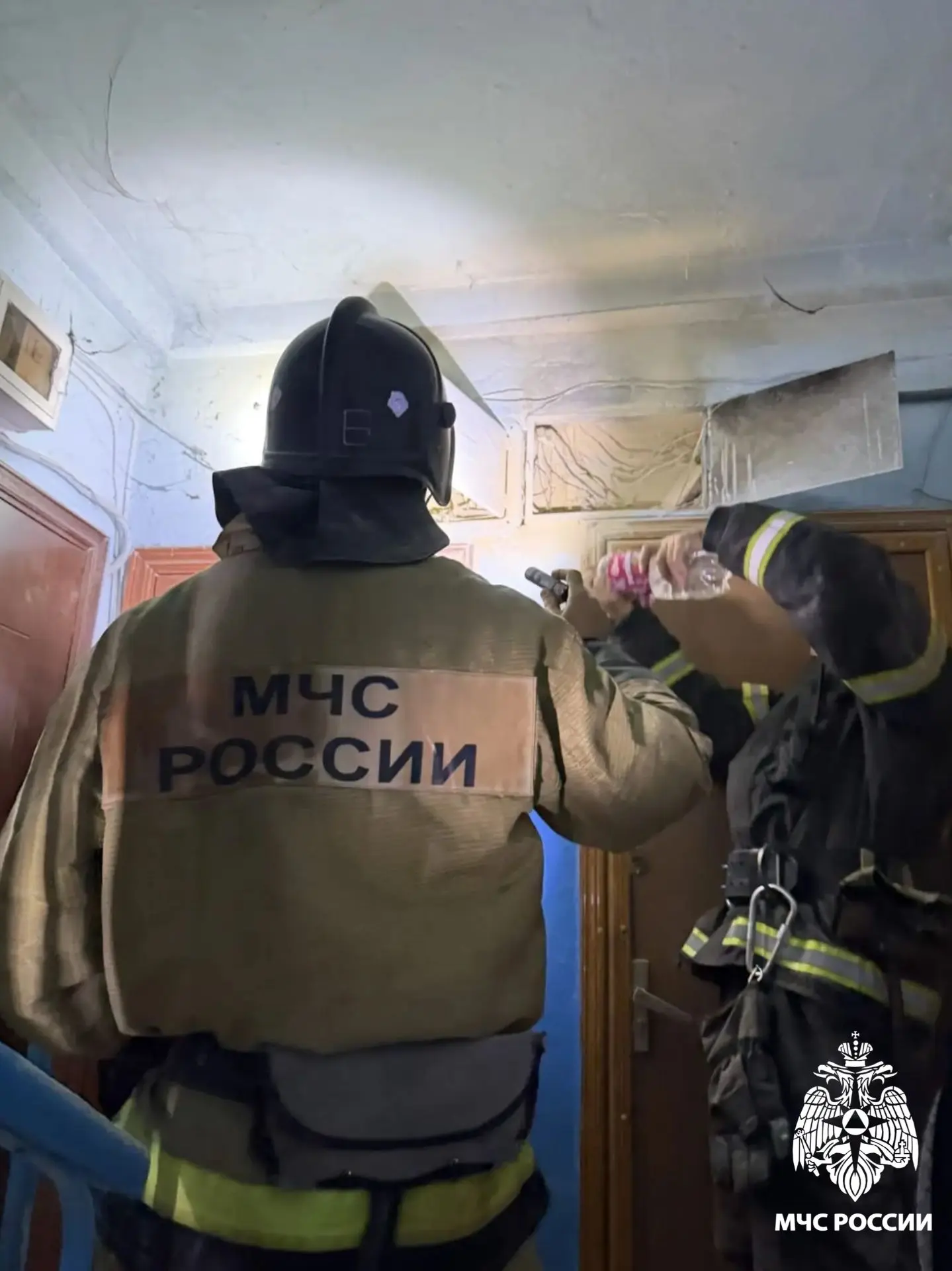 Огнеборцы МЧС России предотвратили пожар в жилом доме в Беслане